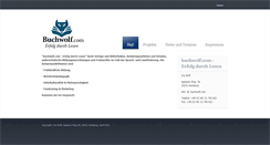 Desktop Screenshot of buchwolf.com